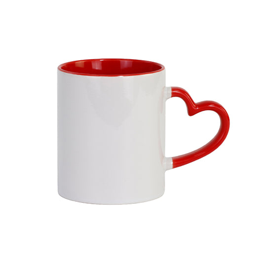 Red Heart Mug - Ceramic