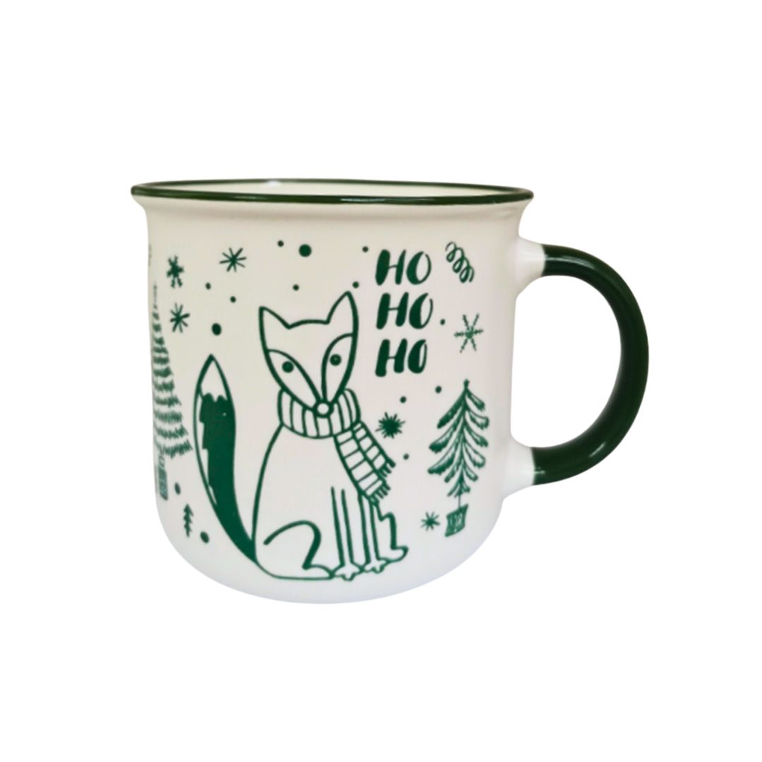 Christmas Campfire Mug - Fox