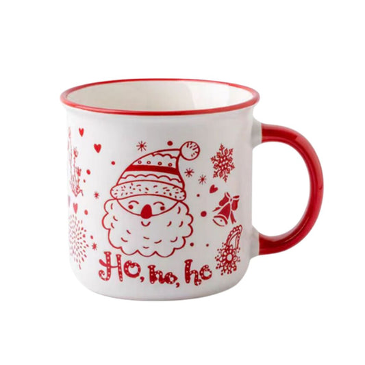 Christmas Campfire Mug – Ho, Ho, Santa