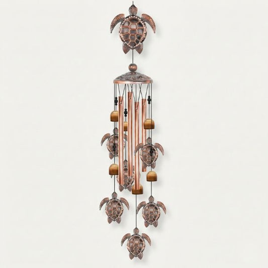 Metal Iron Art Wind Chime - Turtle