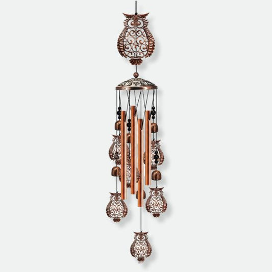 Metal Iron Art Wind Chime - Owl