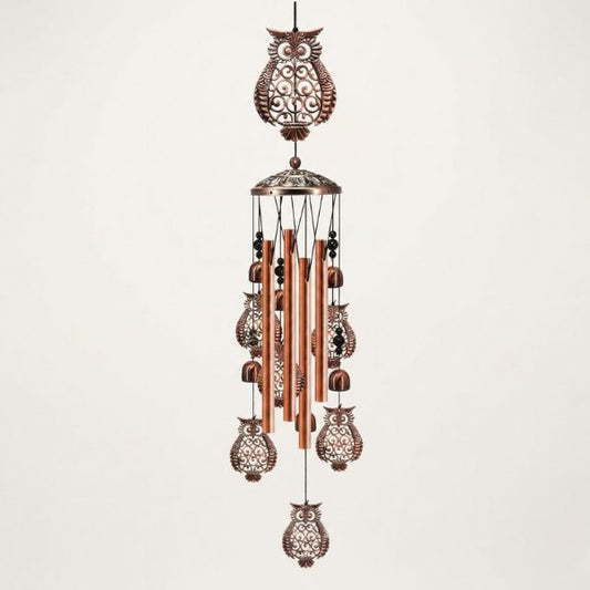 Metal Iron Art Wind Chime - Owl