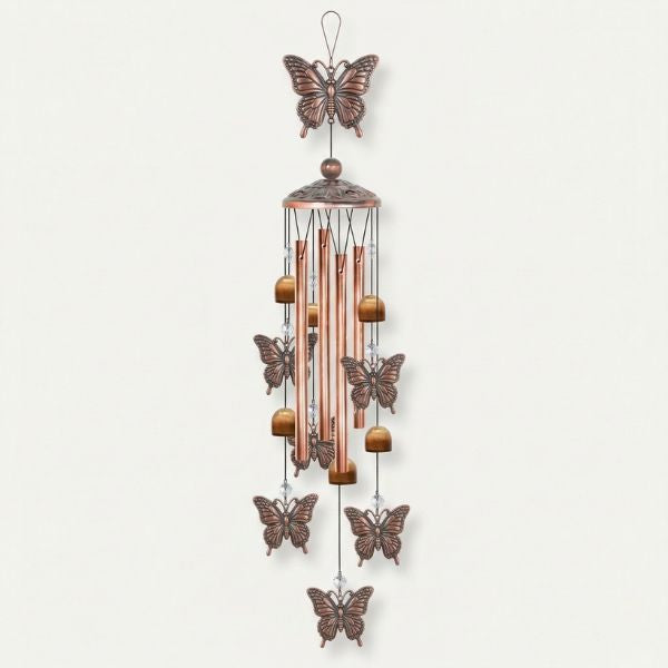 Metal Iron Art Wind Chime - Butterfly