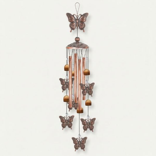 Metal Iron Art Wind Chime - Butterfly