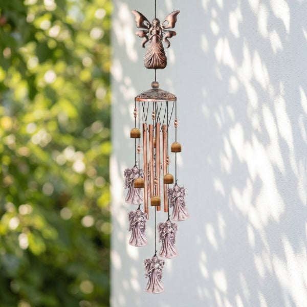 Metal Iron Art Wind Chime - Angel