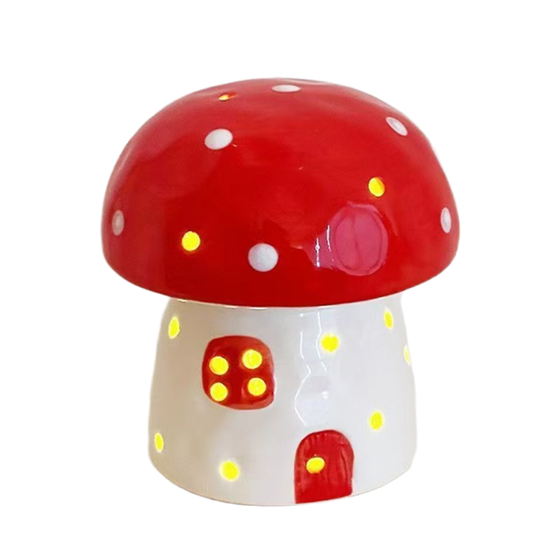 Ceramic Mushroom Light