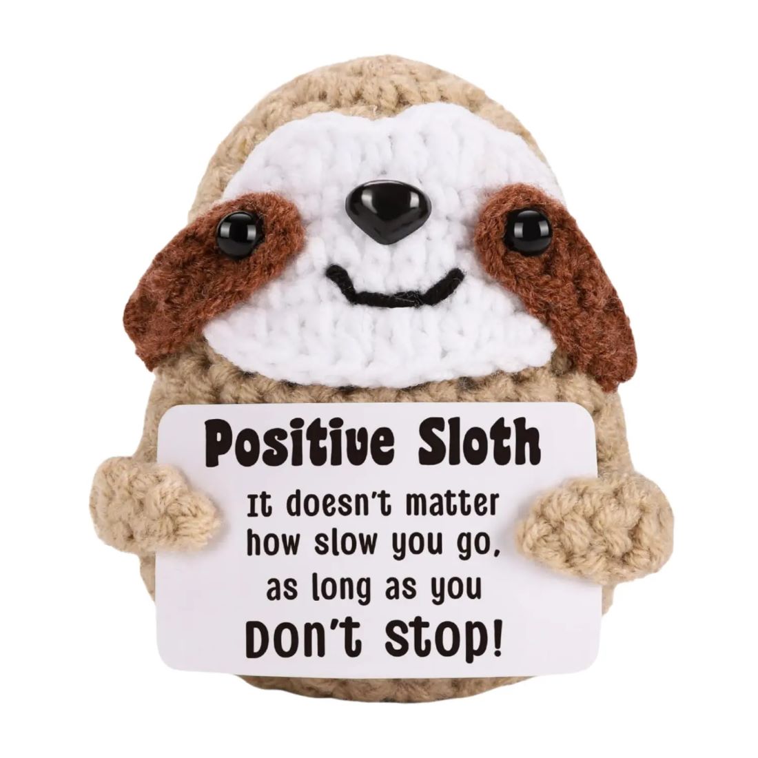 Crochet Positive Pal - Sloth