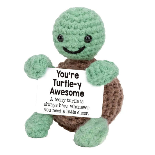 Crochet Positive Pal - Turtle