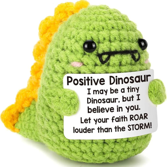 Crochet Positive Pal - Dinosaur