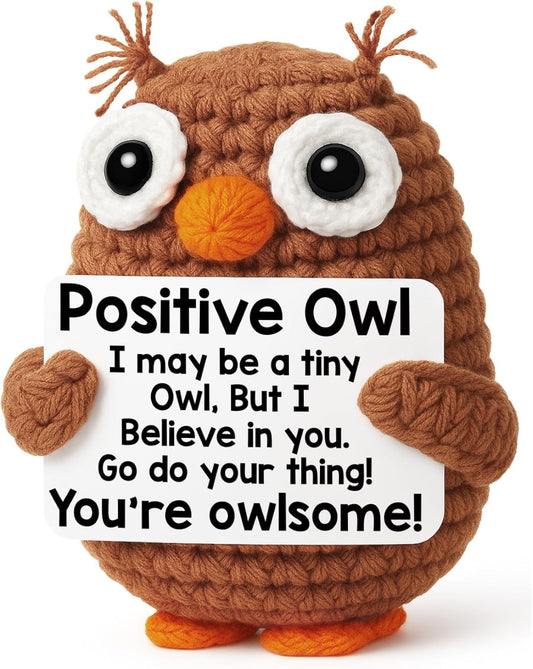 Crochet Positive Pal - Owl
