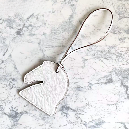 Horse Purse/Bag Tag - White