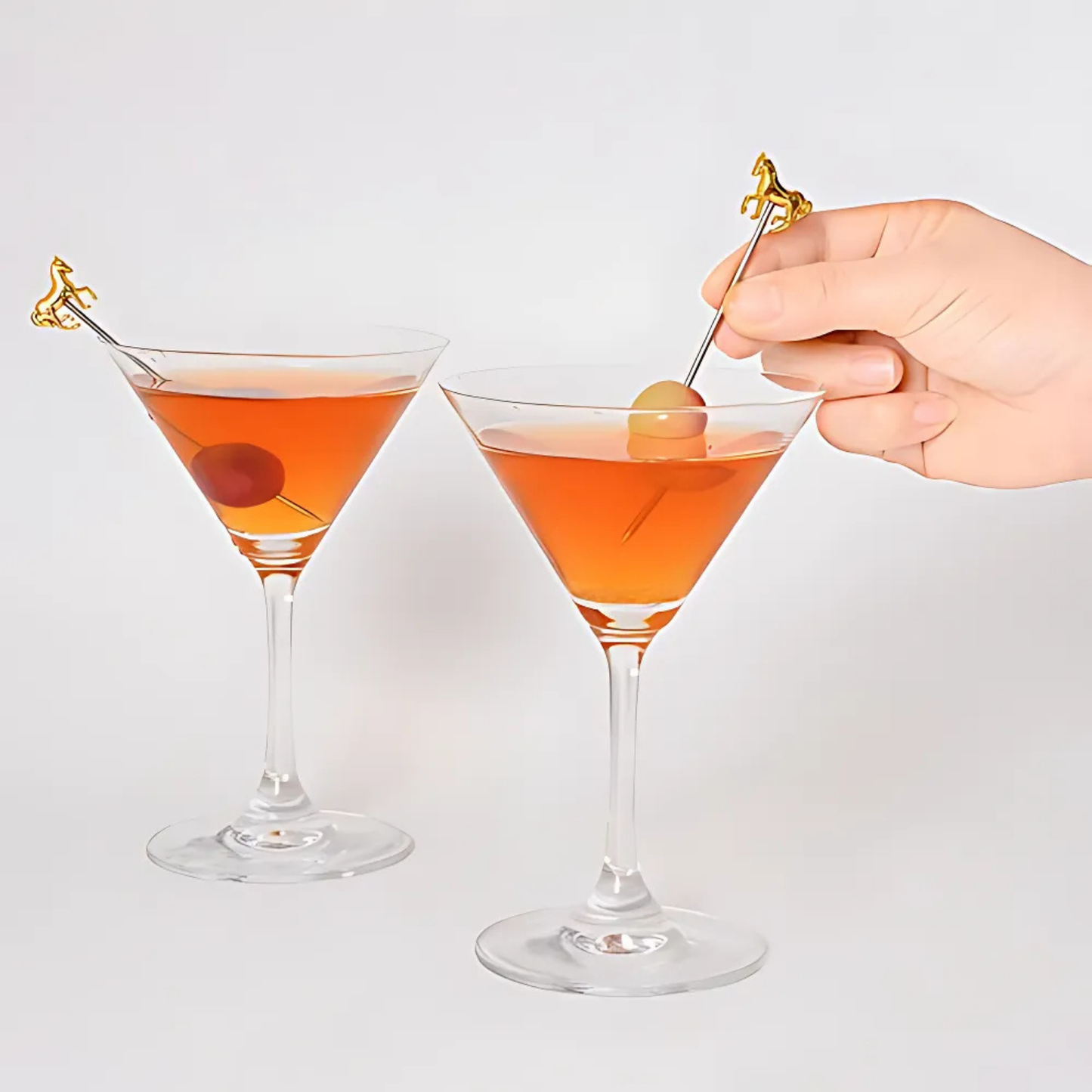 Horse Cocktail Pick - Silver