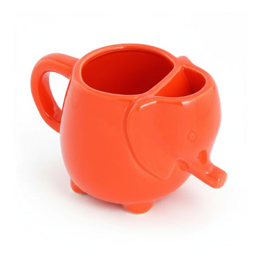 Elephant Tea Mug - Orange