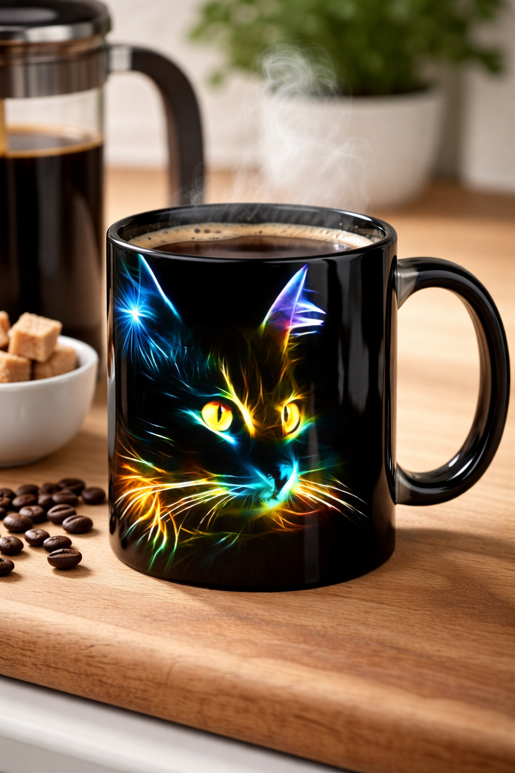 Color Changing Cat Mug