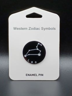 Zodiac Enamel Pin - Leo