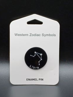 Zodiac Enamel Pin - Libra