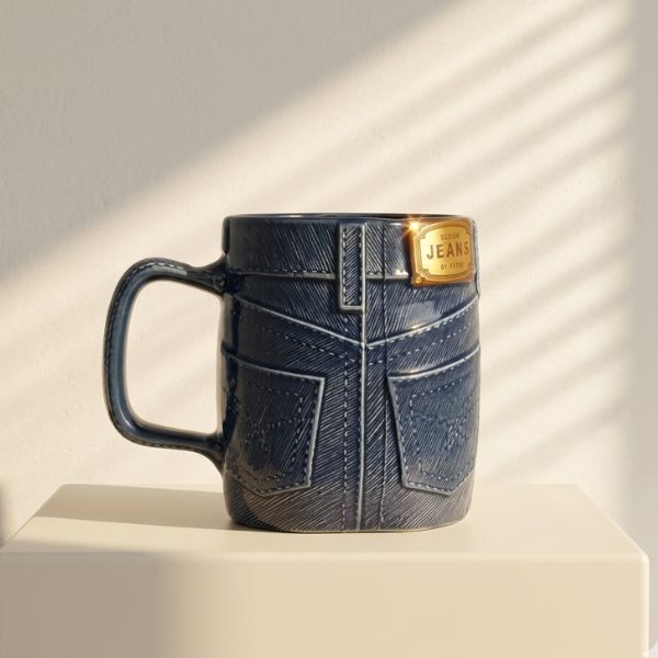 Ceramic Jean Mug