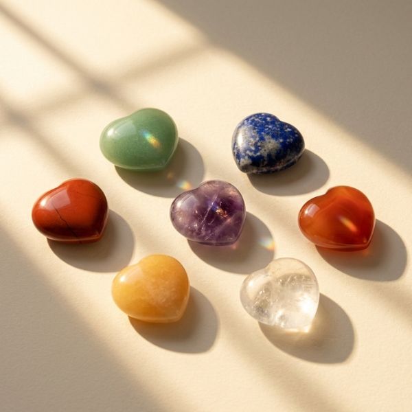 Chakra Hearts – Meditation Set of 7