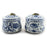 Blue & White Classical Floral Tea Canister - Original Source