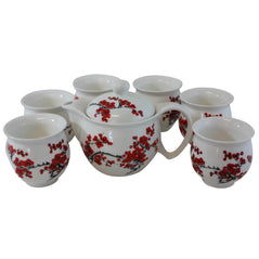 Tea Set - Cherry Blossom - 6 Cups - Original Source