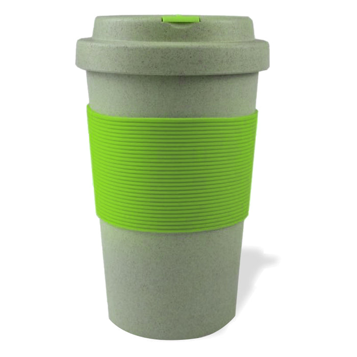 Eco-Friendly Wheat Straw Travel Cups (Green) - Original Source