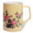 Peony Floral Bone China Mug (Yellow) - Original Source