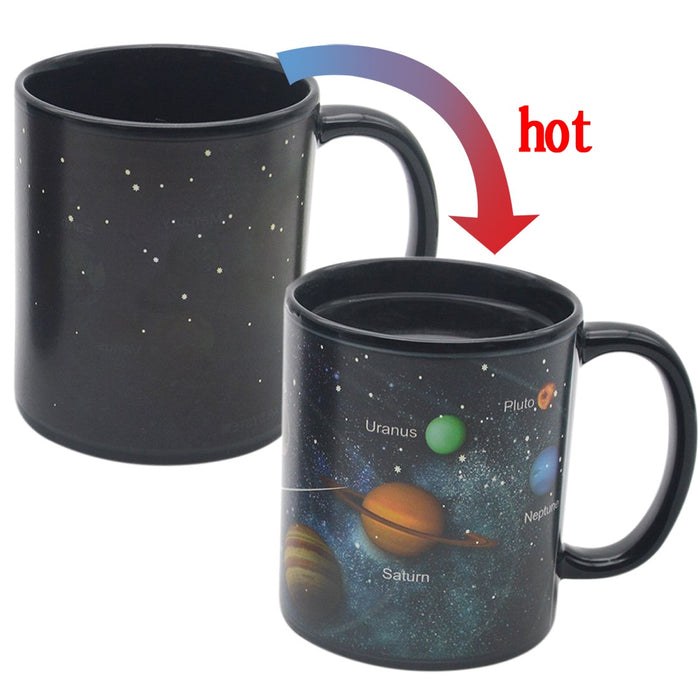 Ceramic Color Changing Magic Mug - Solar System - Original Source