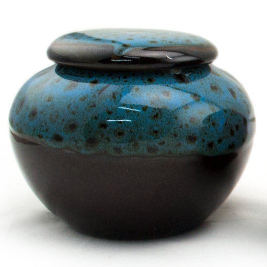 Tea Canister - Ceramic - Blue - Original Source