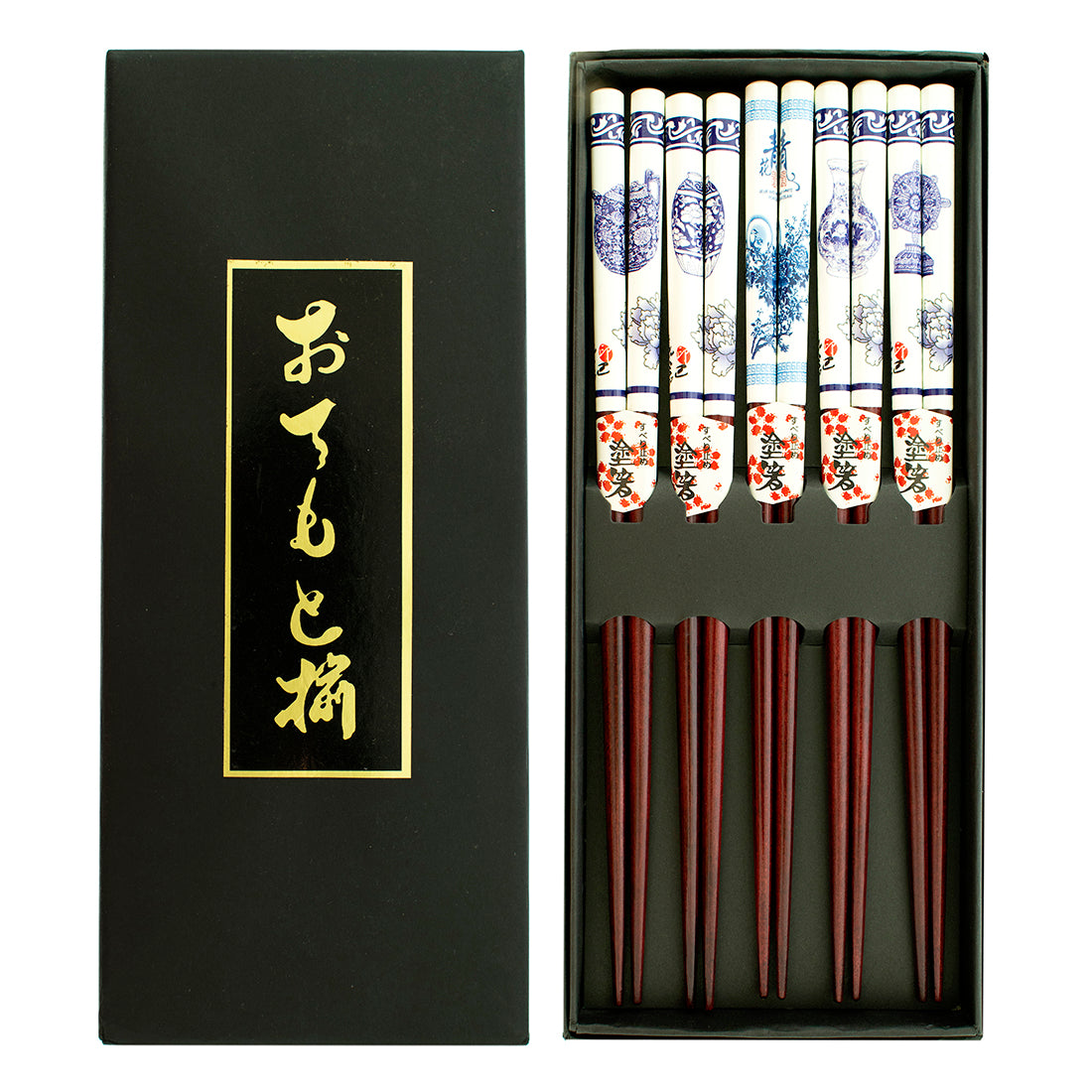 Blue & White – Wood Chopsticks - Original Source