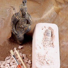 Terra Cotta Warriors Excavation Kit - Kneeling Archer - Original Source