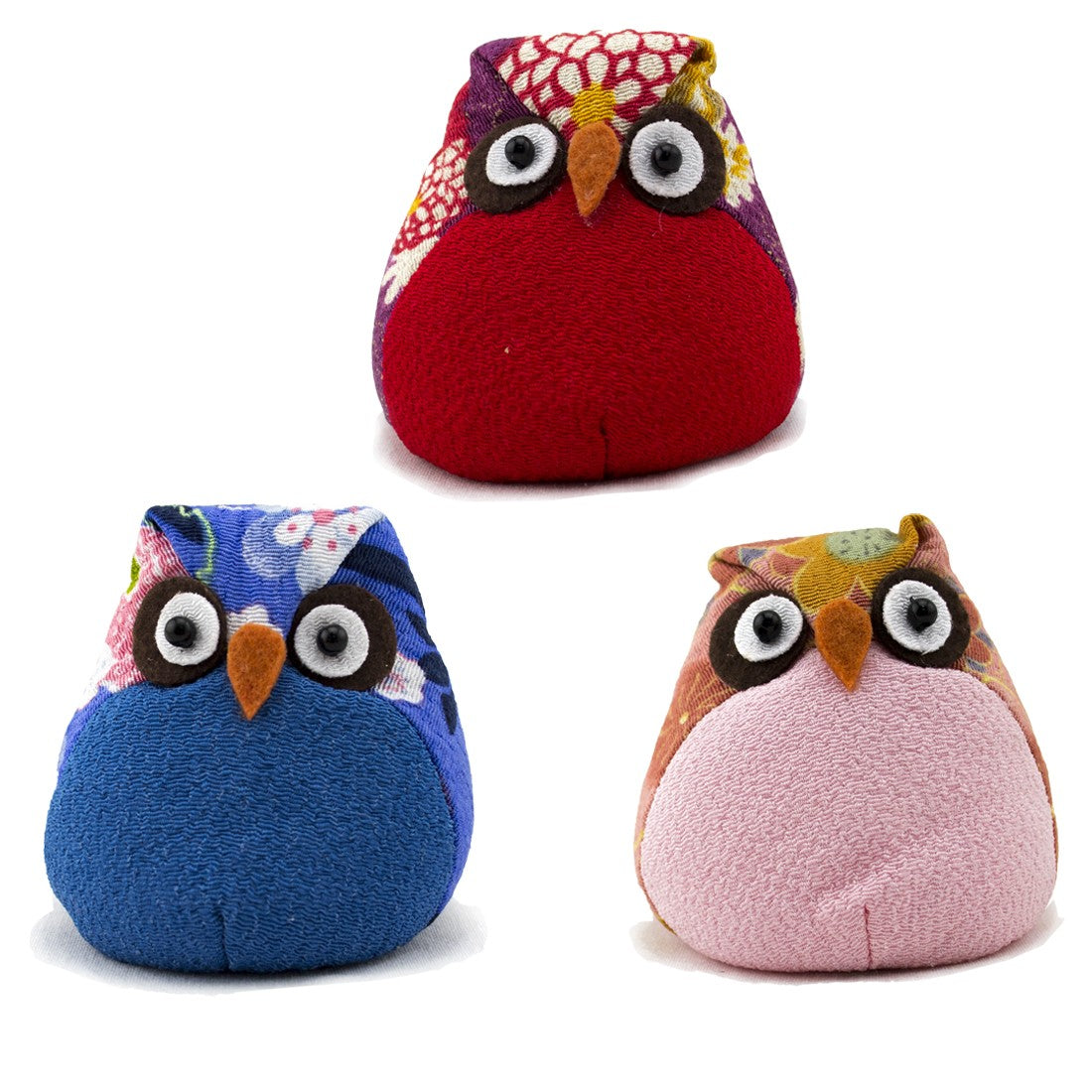 Patchwork Owls - Assorted Colors - Original Source