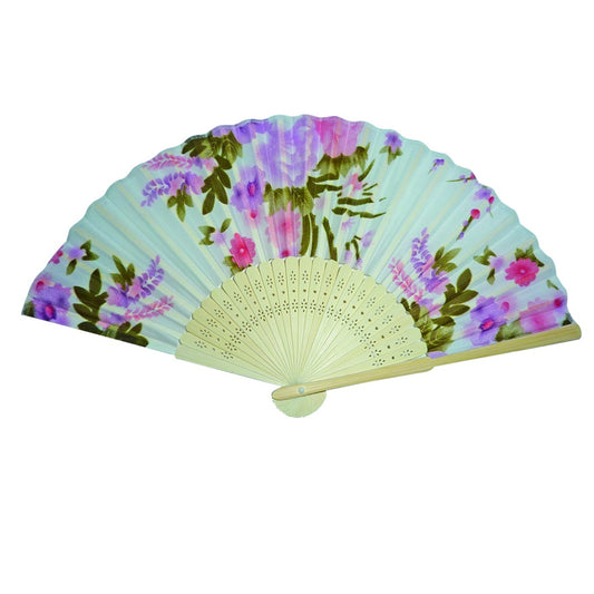 Silk Fan - Japanese Floral - Original Source