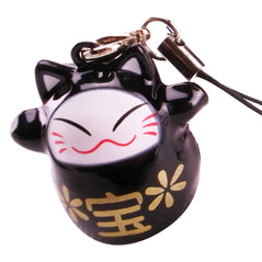 Hanger - Lucky Cat - Black - Original Source