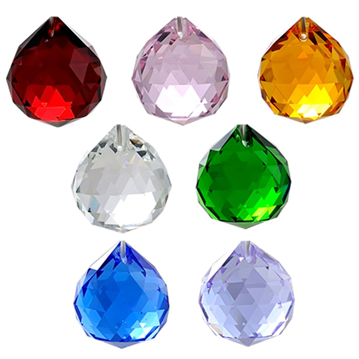 Faceted Hanging Crystal - Clear - Original Source