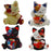 Key Chain - Beanie Lucky Cat - Assorted Colors - Original Source