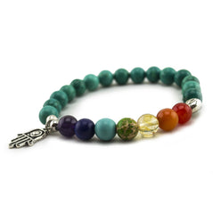 Power Bracelets-Turquoise - Hamsa - Original Source