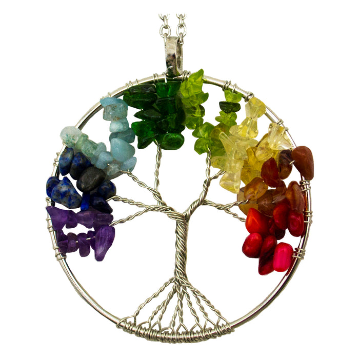 Tree of Life - Necklace - Semi Precious Stones - Original Source