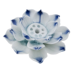 Ceramic Lotus Incense Burner - Green - Original Source