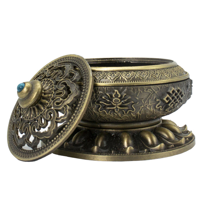 Tibetan Brass Incense Burner - Original Source