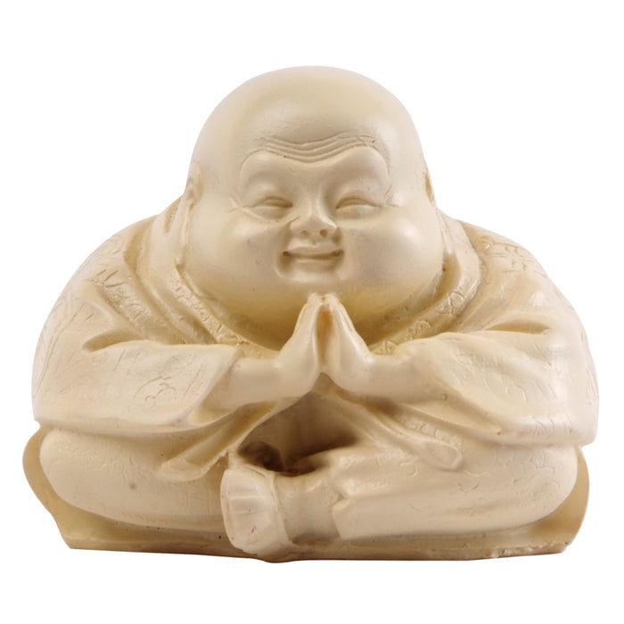 Buddha Sitting - White Resin - Original Source