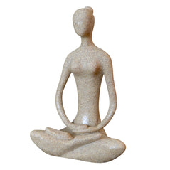 Sandstone Yoga Statue – Full Lotus - Original Source