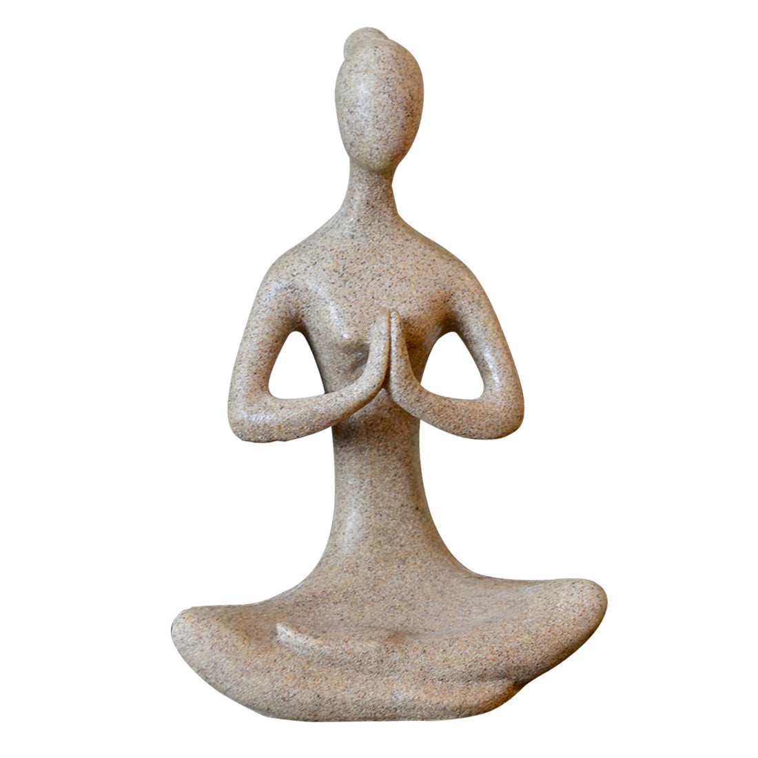 Sandstone Yoga Statue – Meditative Prayer - Original Source