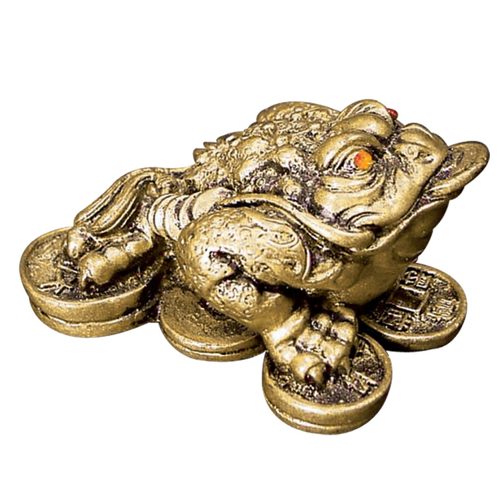 Money Frog - Resin - Gold - Original Source