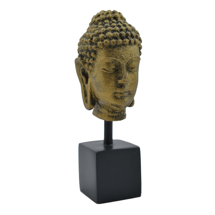 Antique Buddha Reproduction On Stand - Original Source