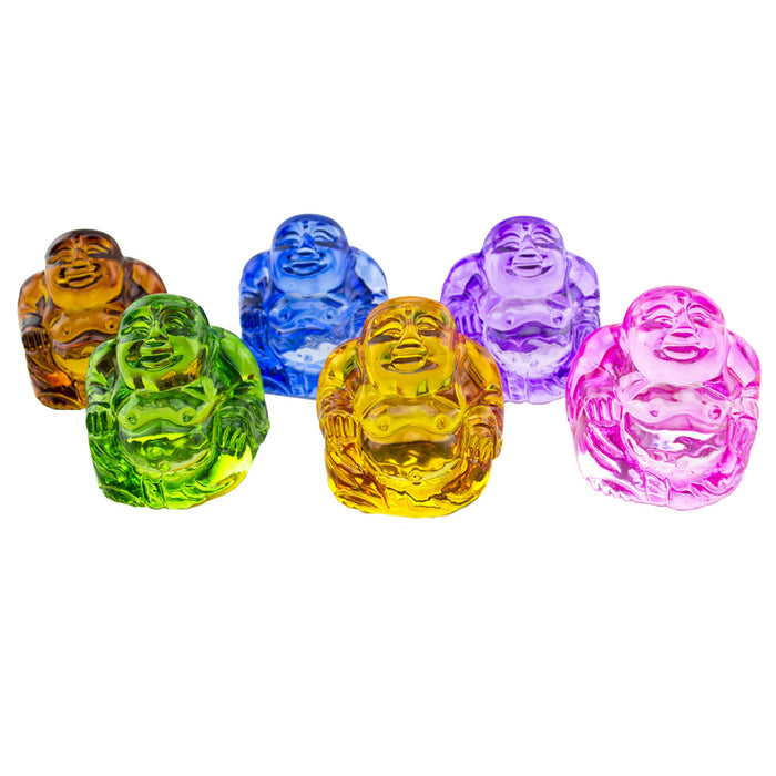 Crystal Buddha Set of 6 - Large - Original Source