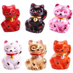 Resin Lucky Cat - Set of 6 - Original Source